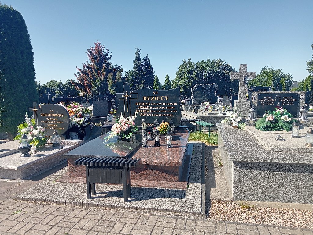 Grób Bogdan Ruzicki