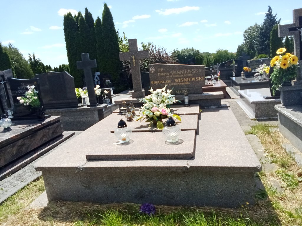 Grób Irena Wiśniewska
