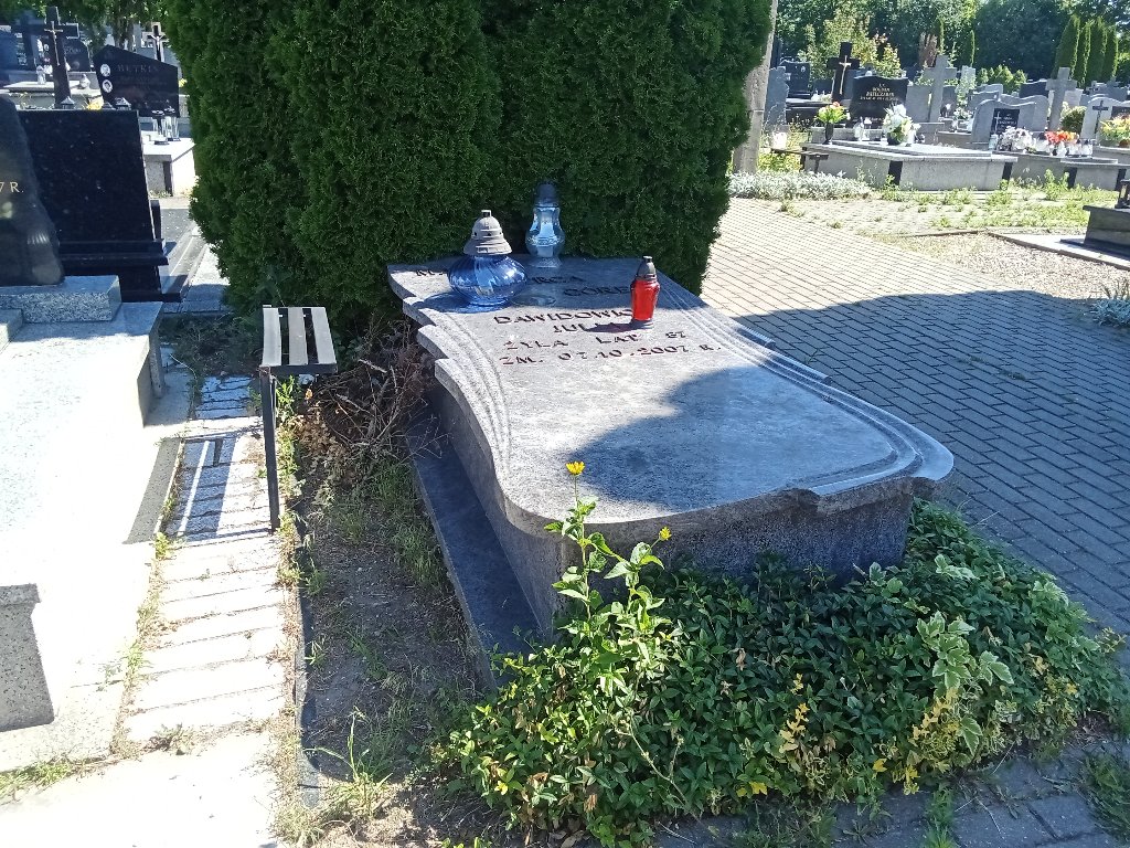 Grób Julia Dawidowicz