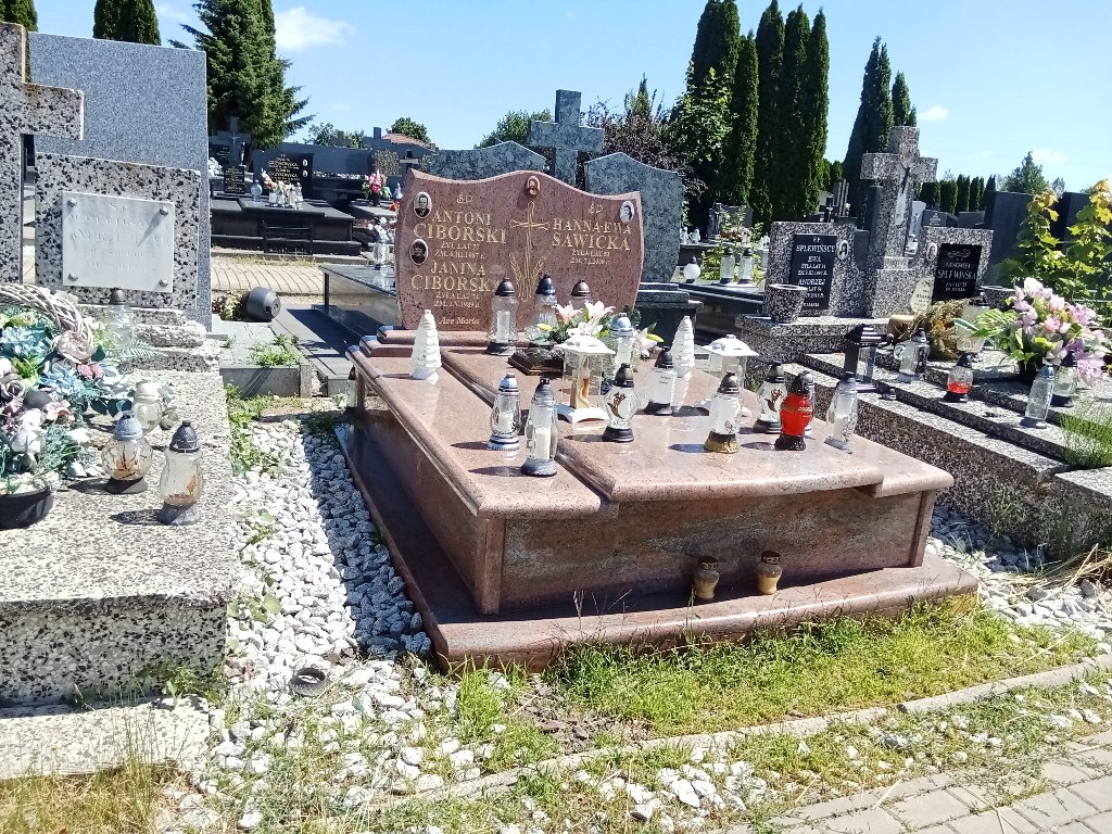 Grób Janina Ciborska
