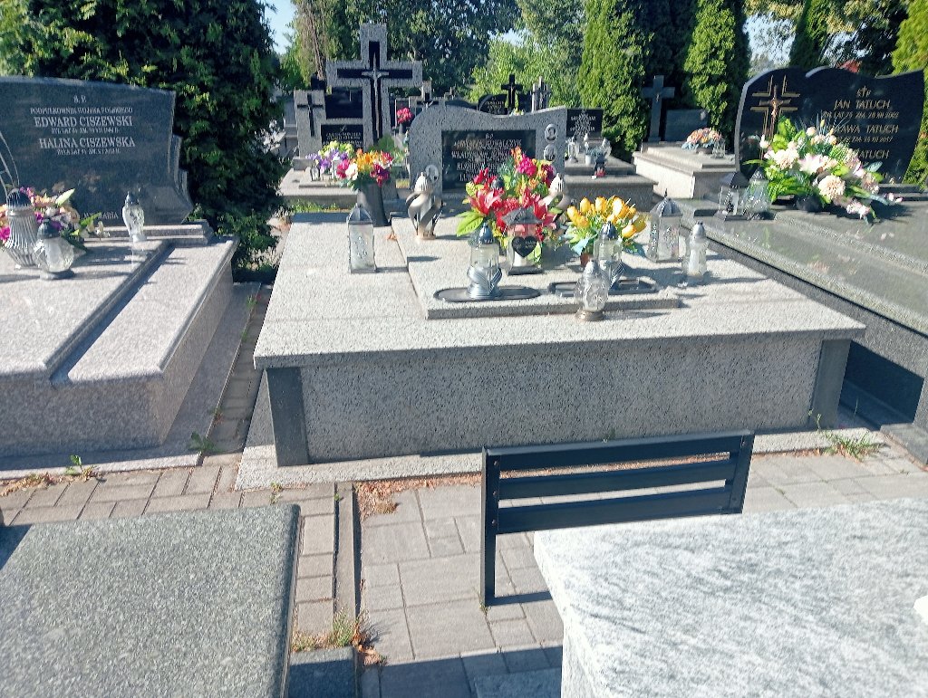 Grób Ludwik Piotr Żbikowski