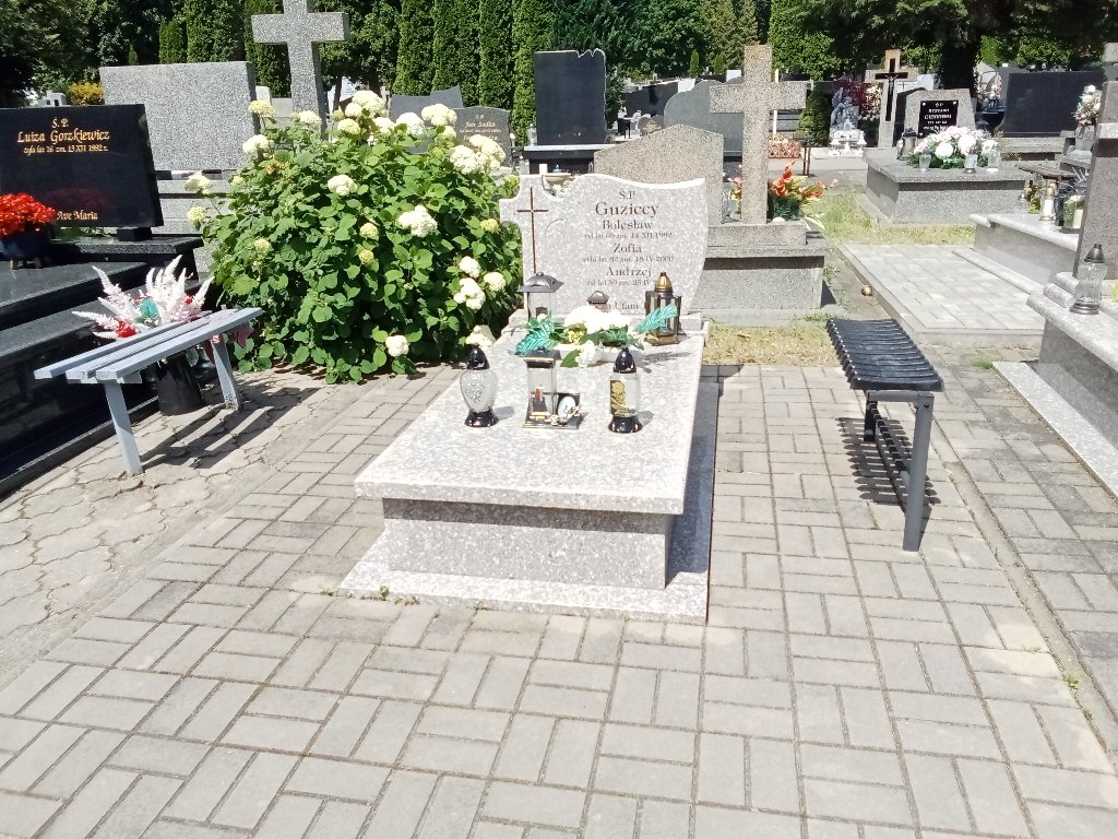 Grób Zofia Guzicka