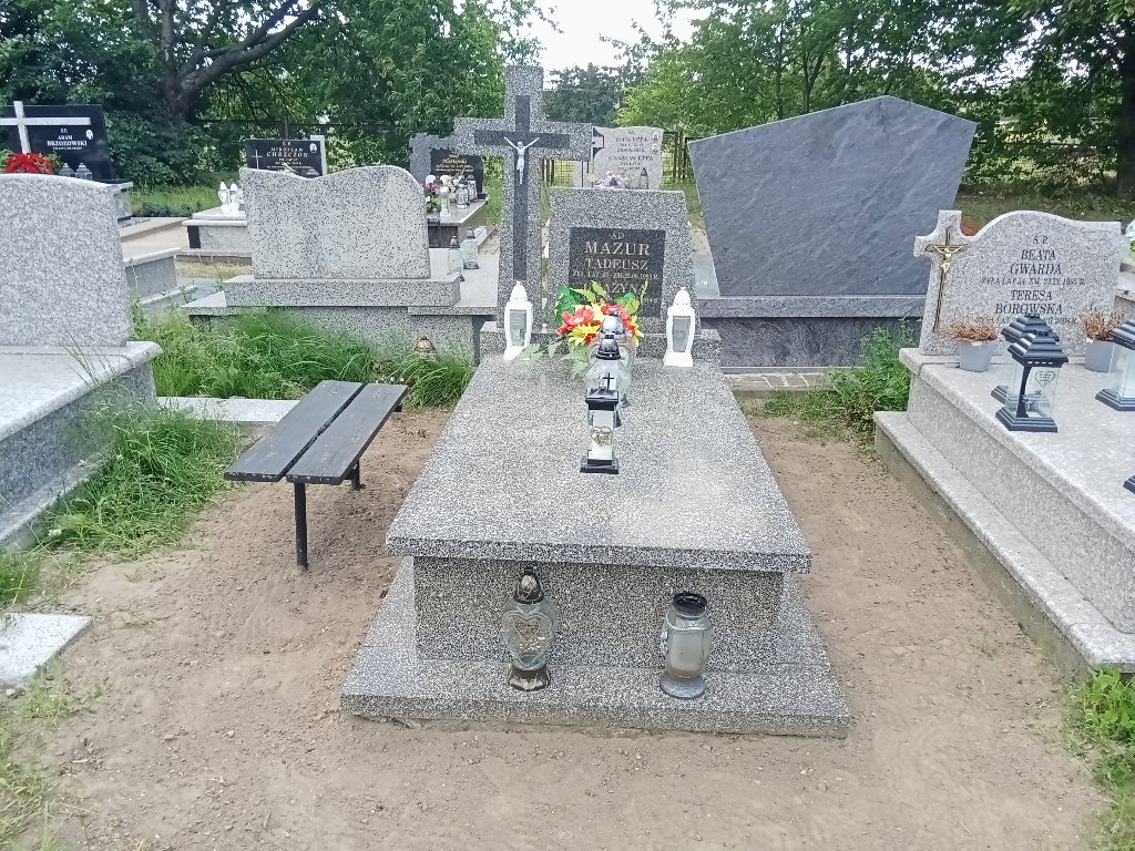 Grób Tadeusz Mazur