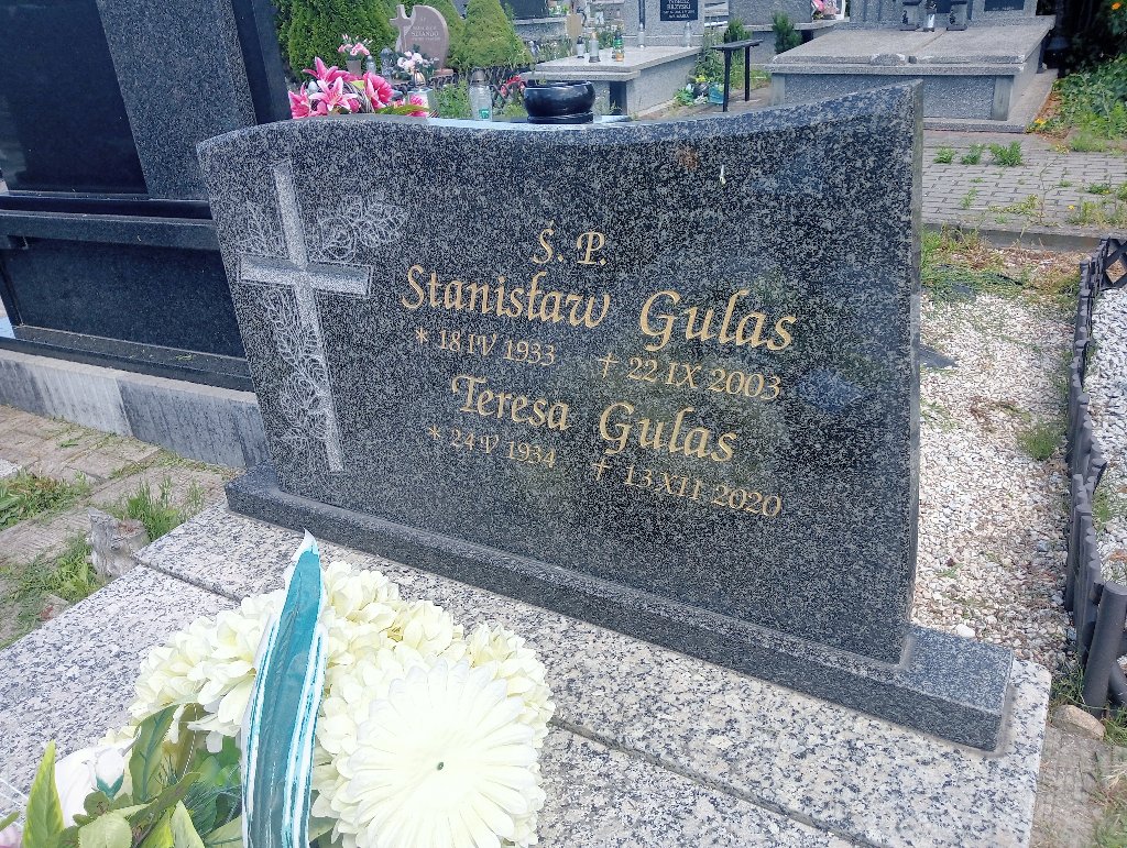 Grób Stanisław Gulas