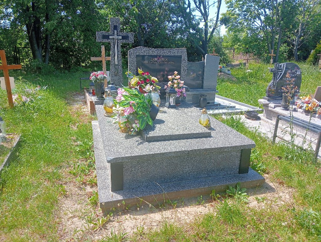 Grób Jan Wilk