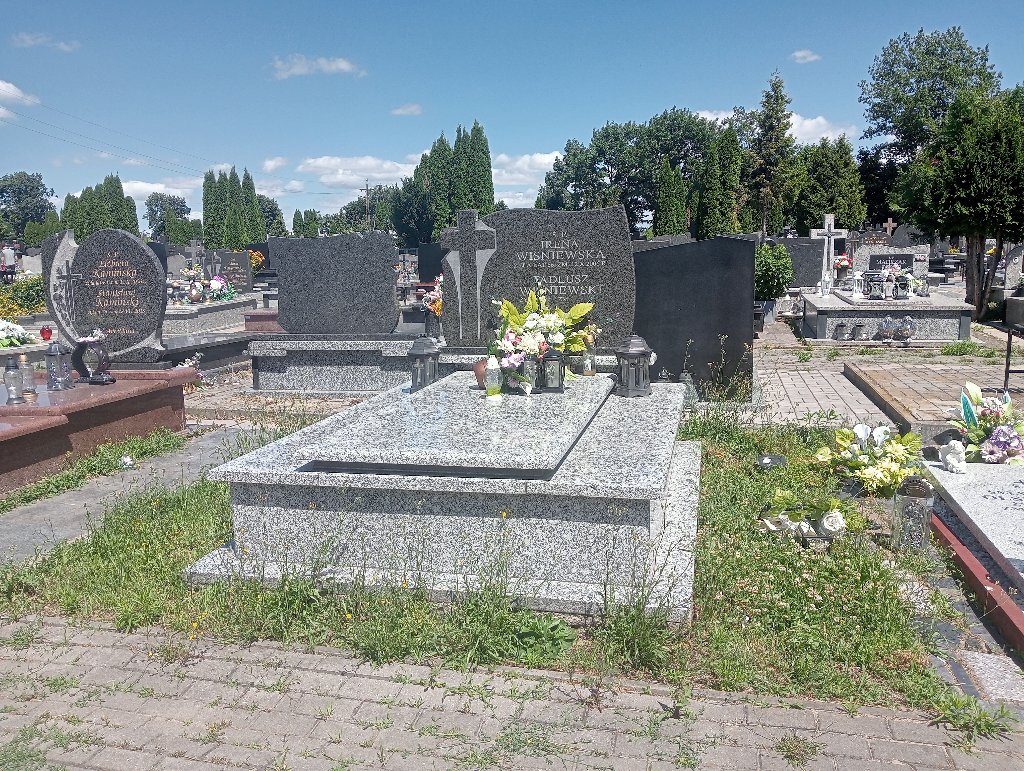 Grób Irena Wiśniewska