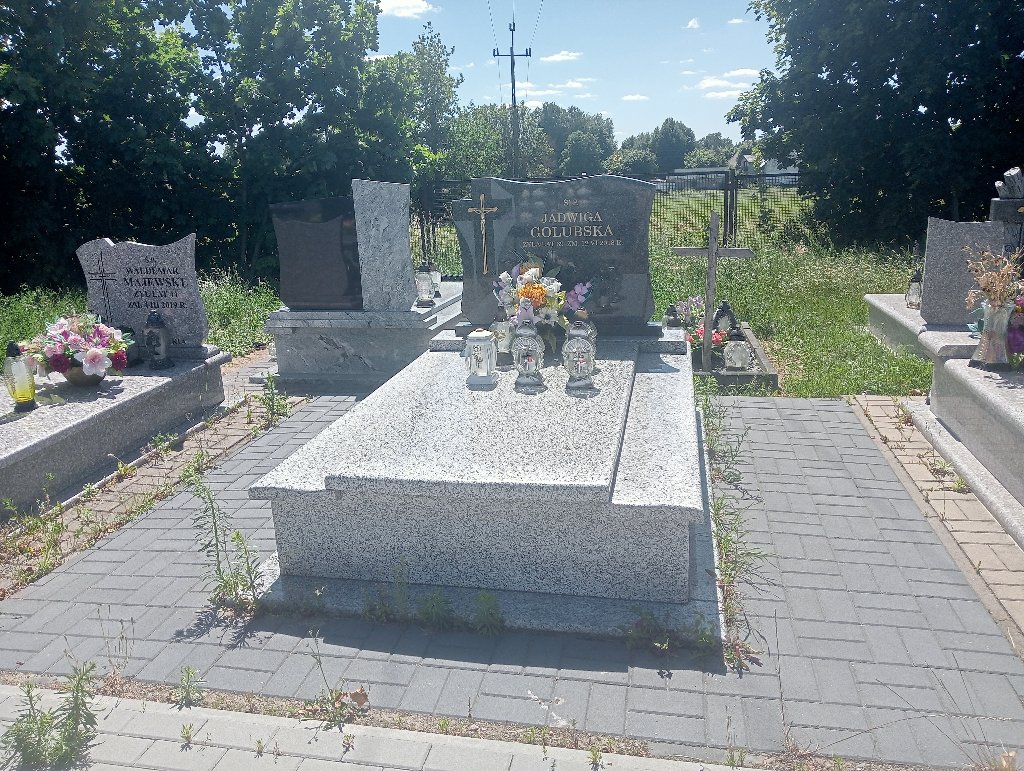 Grób Jadwiga Henryka Golubska