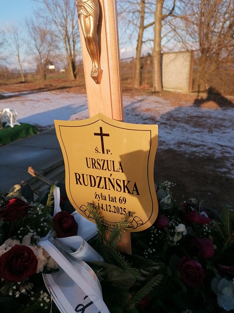 Grób Urszula Rudzińska
