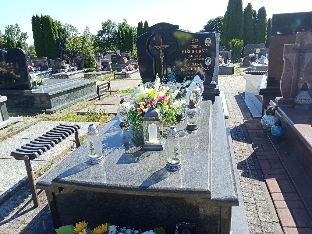 Grób Helena Miścigorska