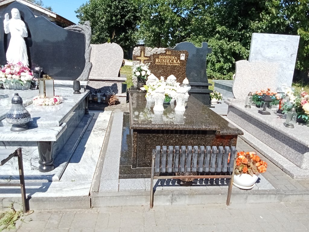 Grób Dominika Rusiecka